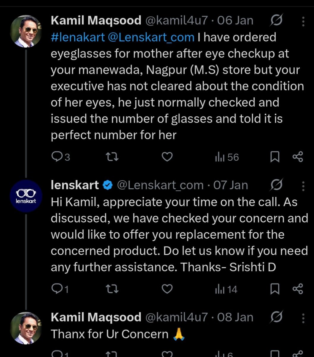 kamil4u7's tweet photo. Properly from those glasses, after that I have gone to the doctor's checkup he says cartec operation is required in the eyes, due that delay has happened for operation has one serious accident came in family due to which I haven't made operation that time. F https://t.co/OvIuGA6vnX