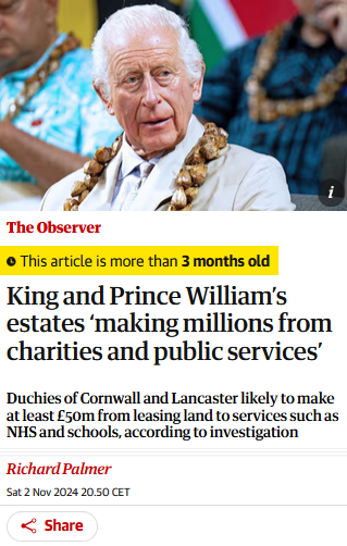 hol40900's tweet photo. Royalists swoon over Kate's Ascot smile, while her family's estates charge the NHS £11.4m just to park ambulances, a slap on the wrist for selling her cancer records, and the monarchy costs enough to hire 18,000 nurses. #AbolishTheMonarchy https://t.co/bWlExaLNVs