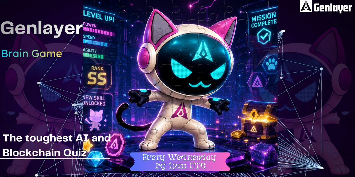 Dammy08717's tweet photo. My submission for the GenLayer Brain Game Design Contest is in. 🎨

I really enjoyed working on this and bringing the excitement, competition, and community spirit of the weekly Brain Game into the design.

Good luck to all the talented creators taking part. https://t.co/DqB8hX3f5e