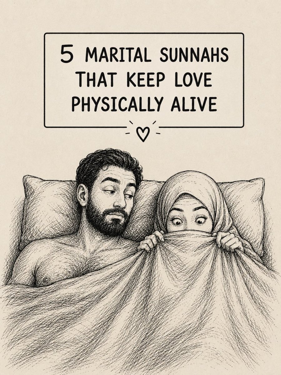 Cool_Ustaz's tweet photo. 5 marital sunnahs that keep love physically love👩‍❤️‍👨📣

—THREAD 🧵 https://t.co/FhyUJn3zij