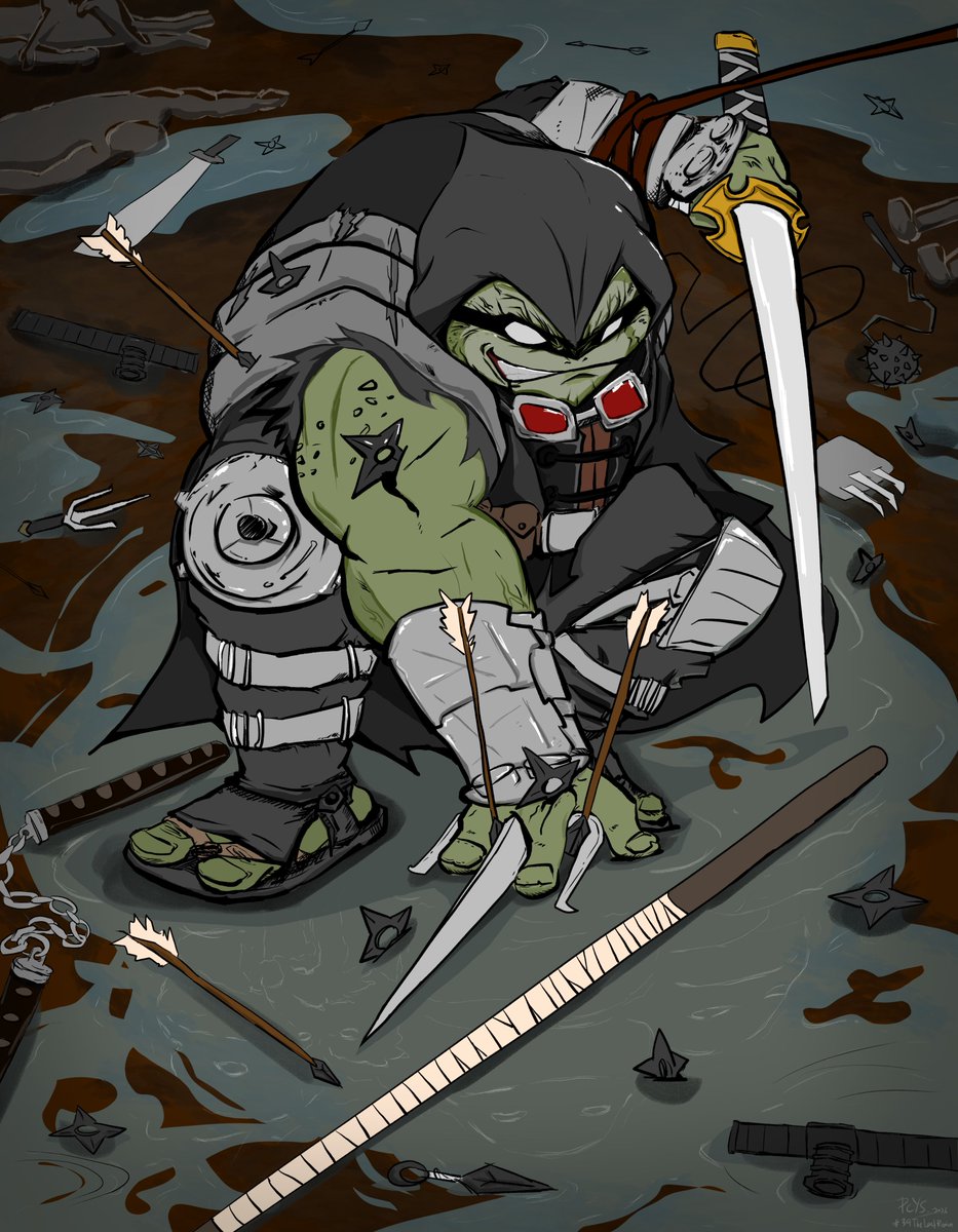 PCYS_000's tweet photo. My entry for #39TheLastRonin #TMNT https://t.co/GtAMiCsjqk