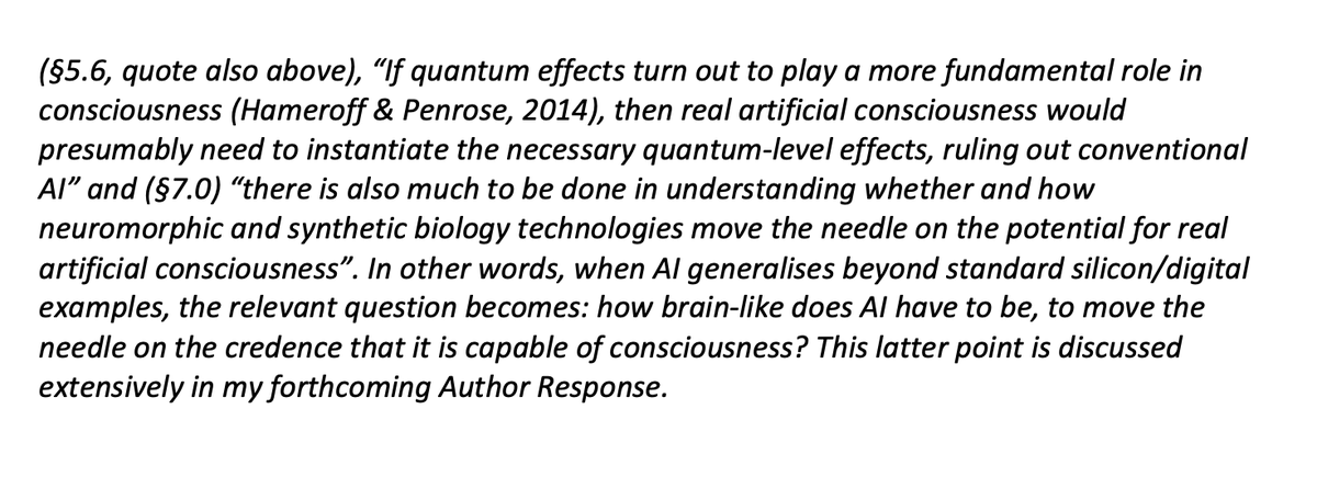 anilkseth's tweet photo. @JosephJacks_ @StuartHameroff Hi @StuartHameroff (cc @JosephJacks_ ) - thx again for your commentary proposal. Here are some thoughts in response. Attaching as 3 screenshots since I am character constrained on X. My remarks are in italics. https://t.co/jm51Ji9R9k