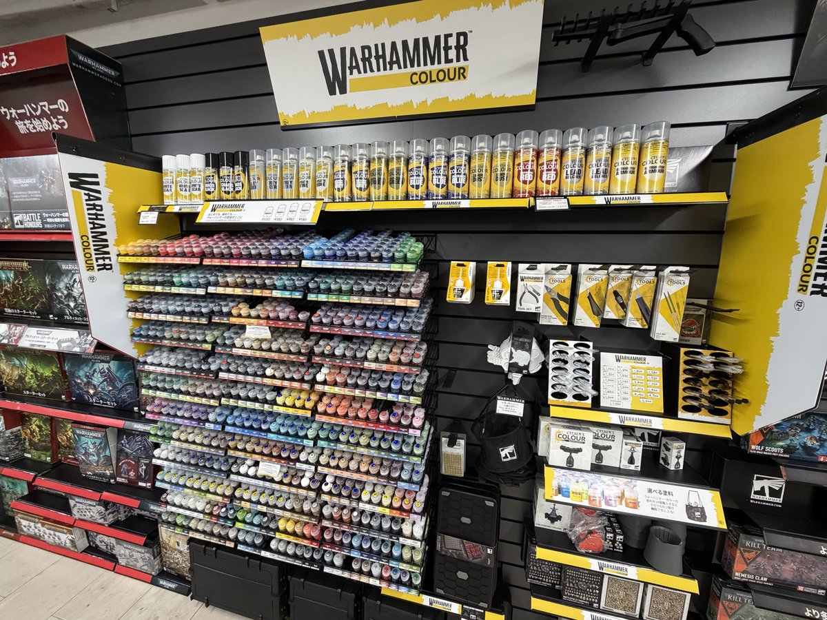warhammerTCKW's tweet photo. 本日の営業は終了してました！！
ご来店ありがとうございました！！

そびえ立つ立川タワマゲドンにパワークロォ！！
発売日は今度の土曜！！

ビルド&amp;ペイントツールは万全か！？
ホビー計画に不明点や不備は無いか！？
今のうちに店頭で相談だ！！

明日も12:00〜ご来店お待ちしてまっす！！ https://t.co/bxXTLWiiFU