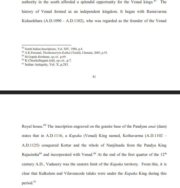 Asiprastha's tweet photo. The Venad dynasty emerged through the consolidation of the Venad chieftains--- the Mahasamantas of the Chera realm, and the Ay rulers. Parts of Nanchinadu were incorporated into Venad at a later stage.
#travancore #kalkulam #vilavancode #venad https://t.co/o6CEJulHCR