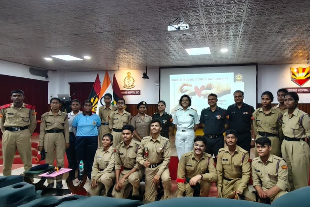 OfficialAwwa's tweet photo. #WeCare #Motivate_Facilitate_Empower

World Blood Donor Day 2026

Transfusion Centre  and Command Hospital #easterncommad_IA #Kolkata, organised a Voluntary Blood Donation Camp to mark #WorldBloodDonorDay2026.

Serving personnel, dependents, Nursing Officers, Nursing Cadets, #NCC Cadets, veterans and members of the local community participated enthusiastically in this noble initiative, reaffirming their commitment to saving lives through voluntary blood donation.

@adgpi  
@easterncomd 
@MinistryWCD 
@moayush 
@MoHFW_INDIA  
@dgafms_mod