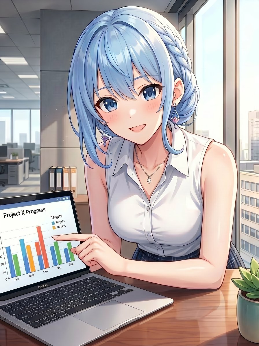 teruru4040's tweet photo. Fuka Inoue (19) ☆ Office worker.

Work, running, swimming.

Anime-style illustrations depicting the daily life of a Japanese woman ✨
Which scene of her do you like best?

#AIArt #AnimeGirl #Kawaii #会社員 #恋人 https://t.co/7TI7RG9mX0