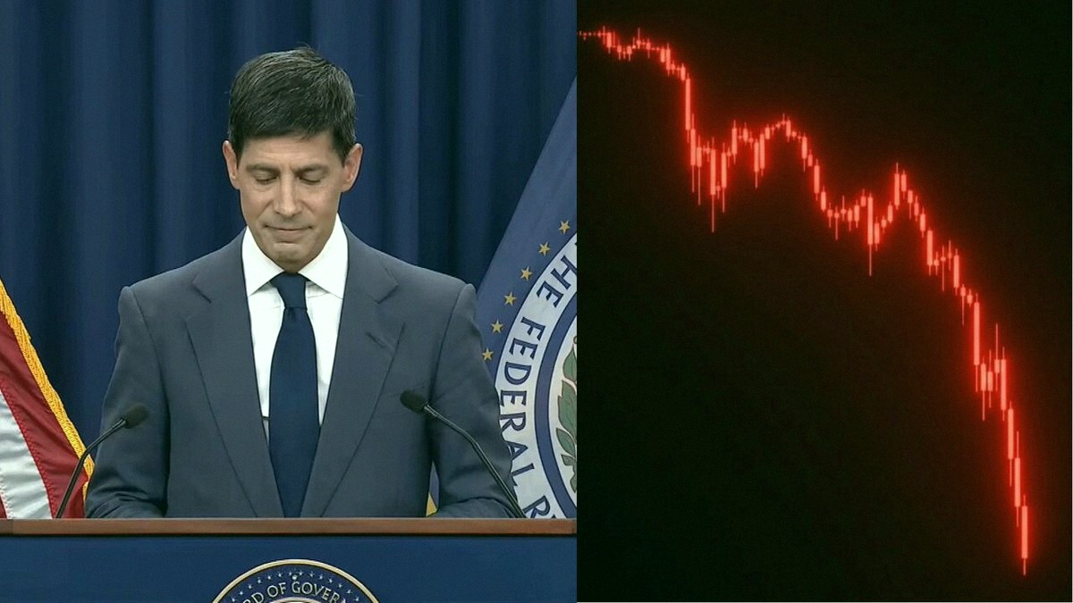 anthonyfambrose's tweet photo. 🚨 HUGE NEWS

The Fed paused rate cuts through 2027.
Inflation is climbing fast, and the new chair is getting ready to hike rates.

This is basically the nightmare scenario for everything.
Markets are about to feel the pain. https://t.co/Xx6TZFsy4m