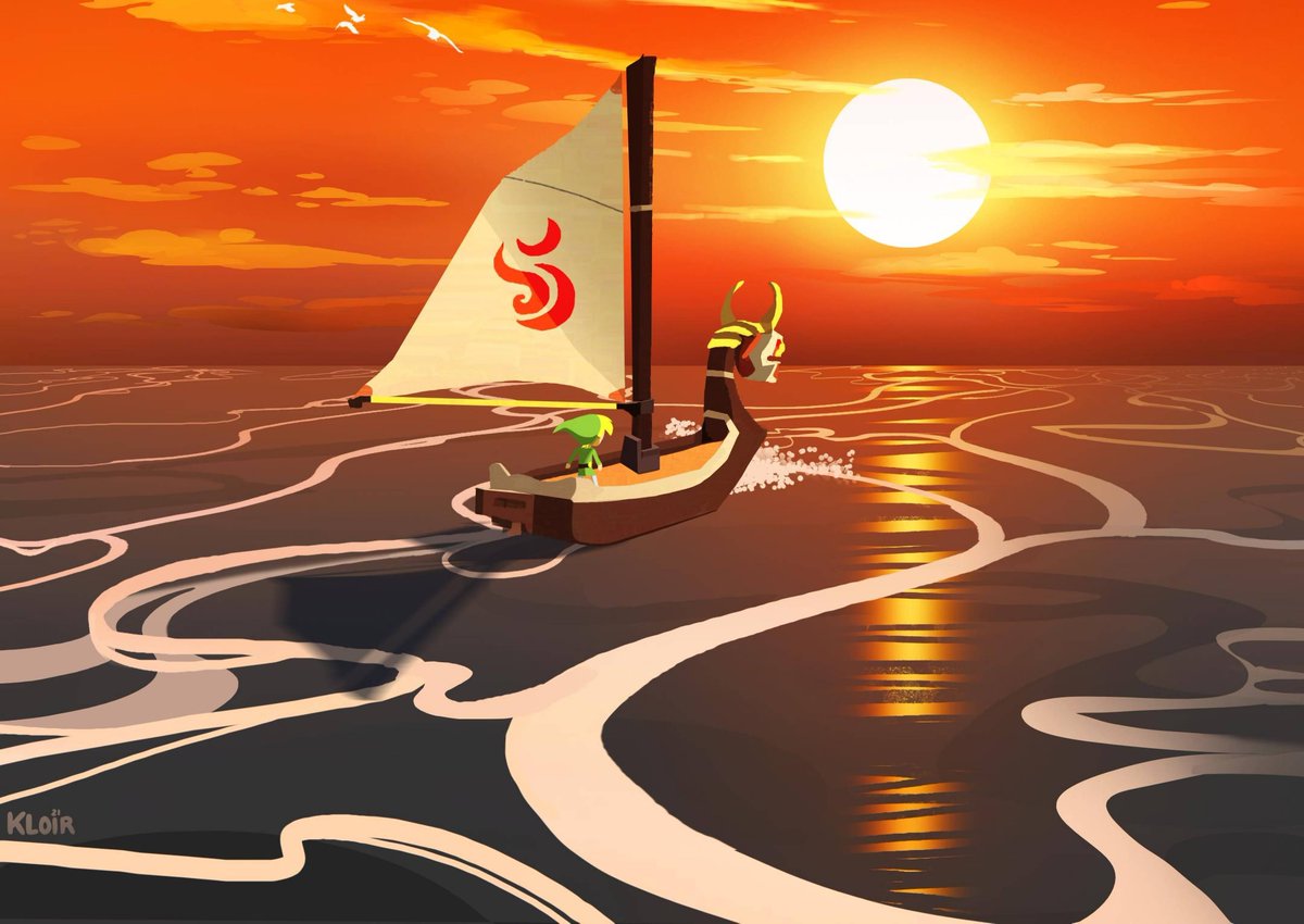 Mr_Prosthetics's tweet photo. The Art Direction of Wind Waker. 

[Might be my favorite lowkey] https://t.co/0dVv6i6hQm