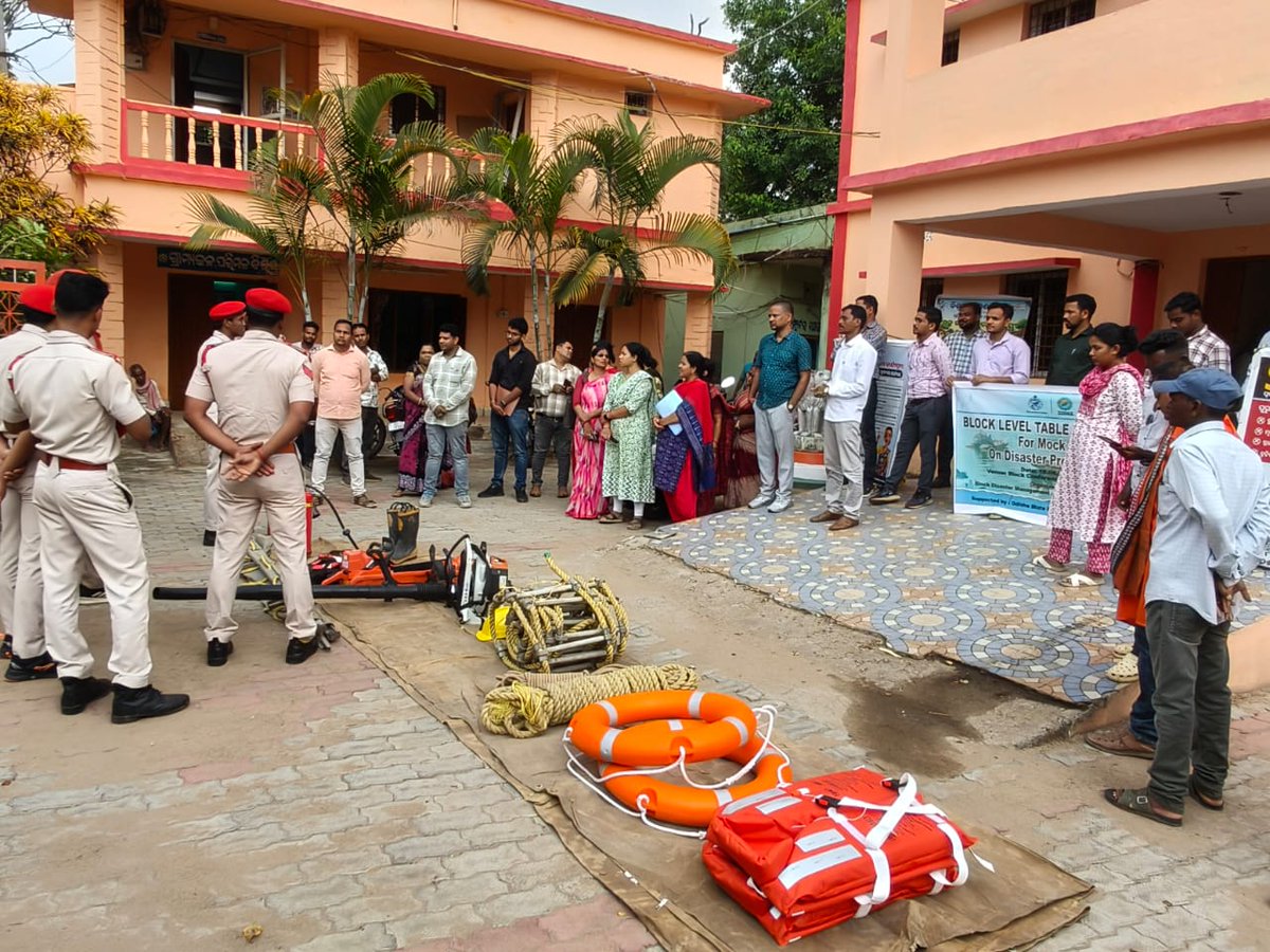 BdoKundra's tweet photo. Block Level Table Top Exercise for Mock Drill on Disaster Preparedness on 18.06.2026 at Block Office Premises, Kundra. https://t.co/AcfegI7MQj