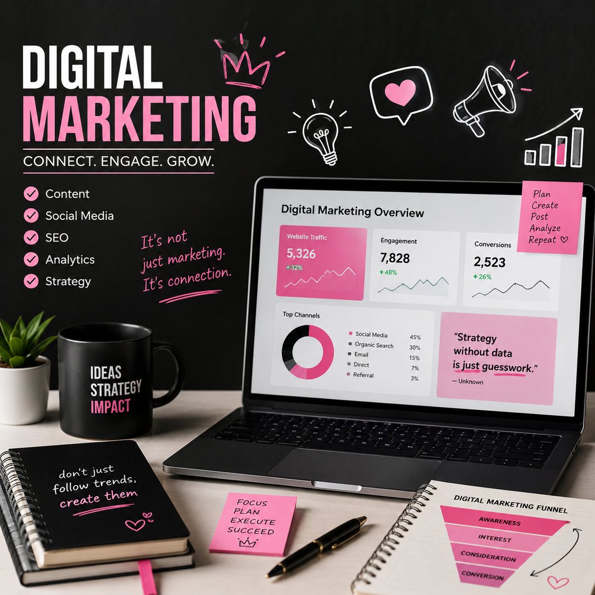 DeliaMakeover's tweet photo. day 4/30 days learning challenge with @TechSphereAcad

Progress may not always be visible immediately, but I know that every day spent learning is an investment.

On to Day 5.

#30DaysOfTech #LearningWithTS #TechJourney #DigitalMarketing #CareerGrowth https://t.co/0WRWWsRzNl