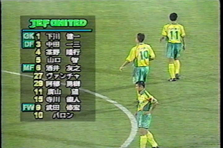 jefnao's tweet photo. オールスタースペシャルムービーにあった。９９年の試合のビデオを見返してます。
当時のVHSに録画したのはほぼデータ化済みなので。。。
なつかしい、この当時はあまり勝てなかったけど若い選手ばっかりだったので希望しかなかったよ。 https://t.co/tkSkI88o73