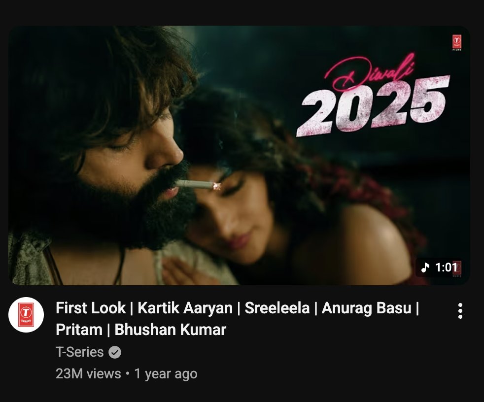 newottupdates's tweet photo. When is This Movie gonna come @TSeries ?

#TuHaiMeriZindagi #KartikAaryan #SreeLeela #Pritam #AnuragBasu
#Aashiqui3 https://t.co/BpH1fNTMW8