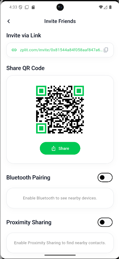 JanviPithadiya's tweet photo. Week 3 of GSoC done 

Zplit finally looks like an app:
 Silent EVM wallet generated on launch
 Homepage live with real BLoC data
 Onboarding flow done
 Friends list + detail screens
#GSoC #Flutter #OpenSource #AOSSIE https://t.co/z0vtCbh0K1