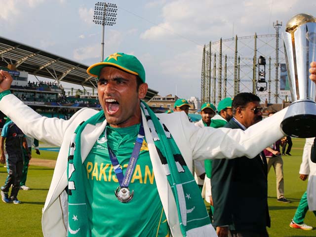 suleman10a's tweet photo. Pakistan won the champions trophy in 2017 on 18 June. 9 years ago 
Still remember every moment every ball of the match. Still remember those words from Nasir Hussain "Pakistan cricket and it's best One mint down next mint up"

#championtrophy https://t.co/WTSrHwa65x
