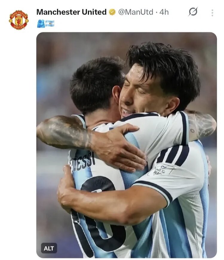LaghLet's tweet photo. Clubs finding excuses to post Messi https://t.co/6HqqiPvBK4