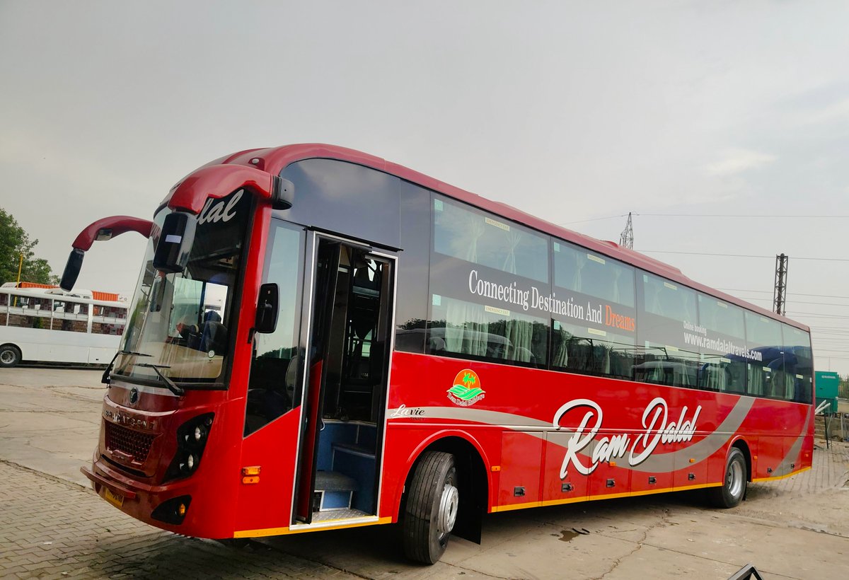 SynatyBuses's tweet photo. GLAD TO DELIVER NEW SYNATY SLEEPER BUS NEW LAVIE MODEL 36 BERTHS ON 13.5M BHARATBENZ CHASSIS TO RAMDALAL HOLIDAYS FROM DELHI ON 11-06-2026.
THANKS, SANDEEP JI & MOHIT JI TRUSTING ON SYNATY TEAM AGAIN & AGAIN.
#SYNATY #AUTOMOTIVE #BUSES #SLEEPER #BUSES #MANUFACTURER #DELIVER https://t.co/MFR1WIpm7X