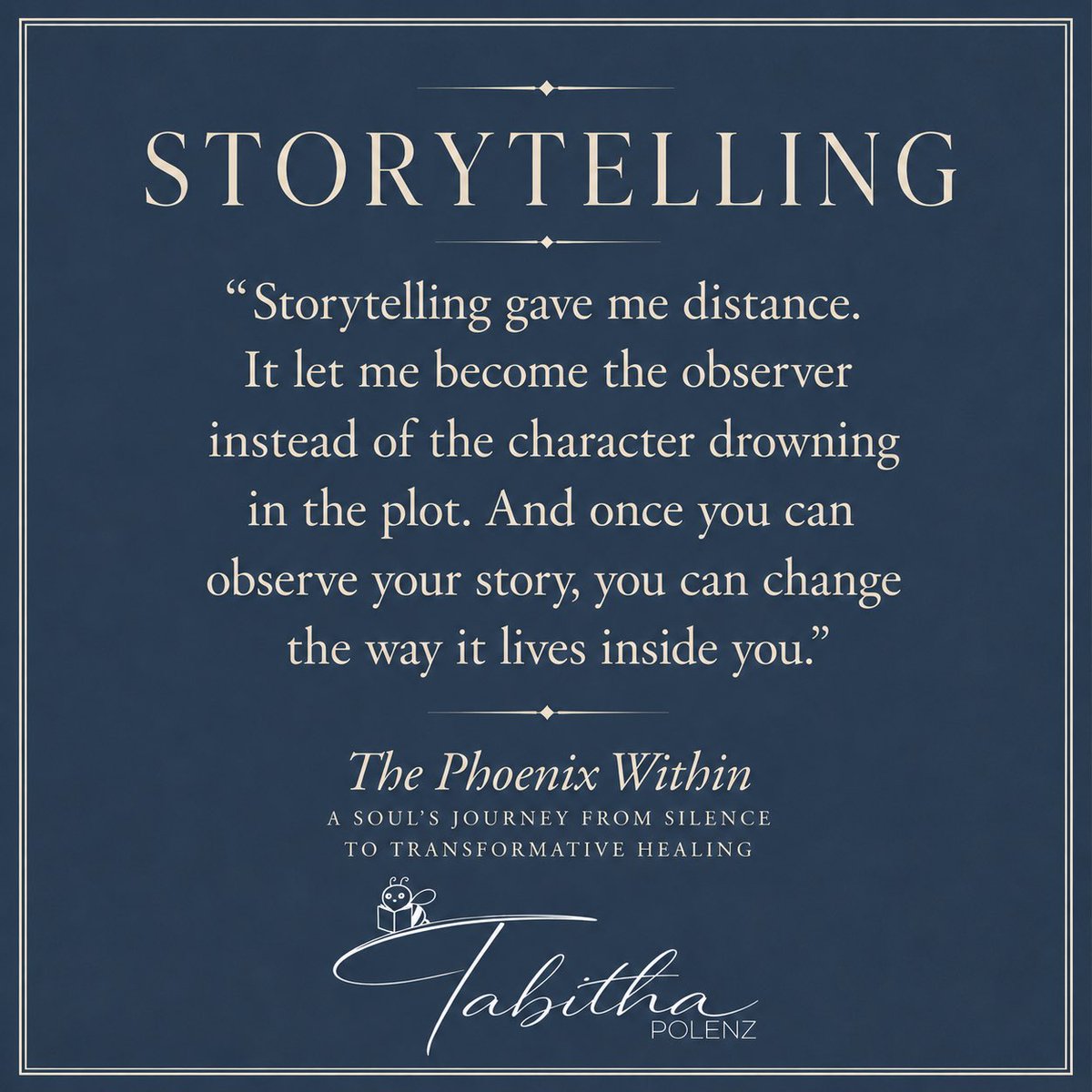 TabithaPolenz's tweet photo. #ThePhoenixWithin
#HealingJourney
#PersonalGrowth
#SelfAwareness
#Storytelling https://t.co/qSikmLfeyz