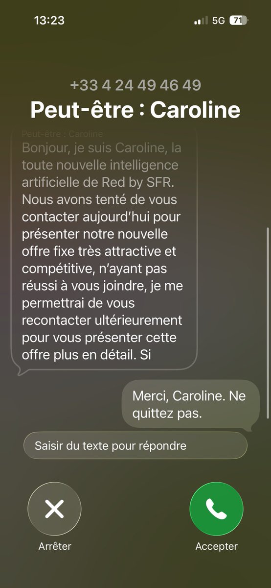 KarmaLrx's tweet photo. Hé @REDbySFR bande de gros enculés de merde vous allez lui donnez combien de lignes téléphoniques à votre IA d’attarde ? Donnez la liste que je les bloque tous d’un coup svp https://t.co/suwUdDcXnf