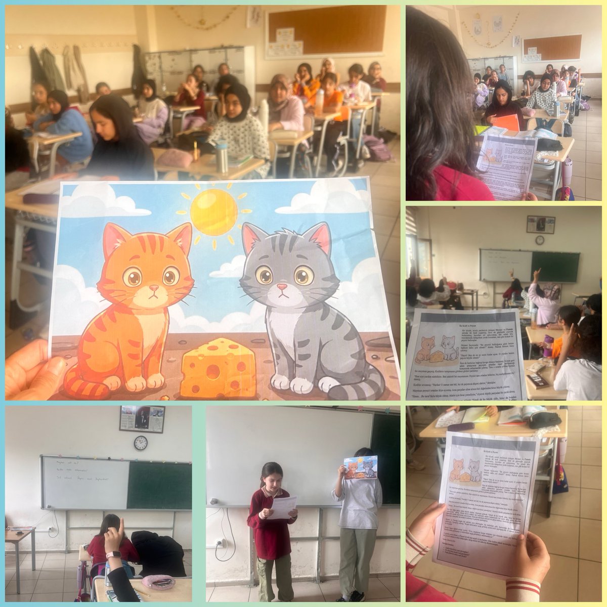 fzihl's tweet photo. Okulumuz öğretmenlerinden Tuğba İŞ’in ortağı olduğu 4 ülke ile ortaklaşa yürütülen “ Stop Discrimination With Çörek Values “ eTwinnig projesinin sonuna geldik . Emeklerinden dolayı öğrenci ve öğretmenimize  teşekkür ederiz . https://t.co/Zft72D5EkP