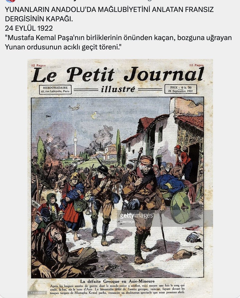 Taurussian's tweet photo. @askeristihbarat Çok güvendikleri Fransızlar Yunanlarla savaştan sonra böyle dalga geçmiş https://t.co/xZ6vnMuPOJ