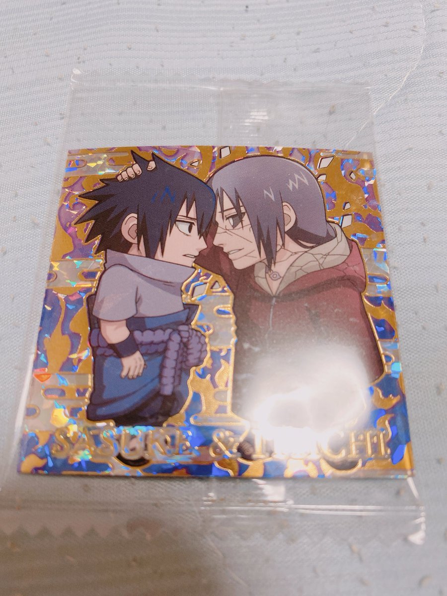 hinamelofujoshi's tweet photo. ウエハースを貰いまして開けたらコレ！！！！！！！！嬉しすぎる…🥹✨
#NARUTO https://t.co/VrtZ6KSlaH