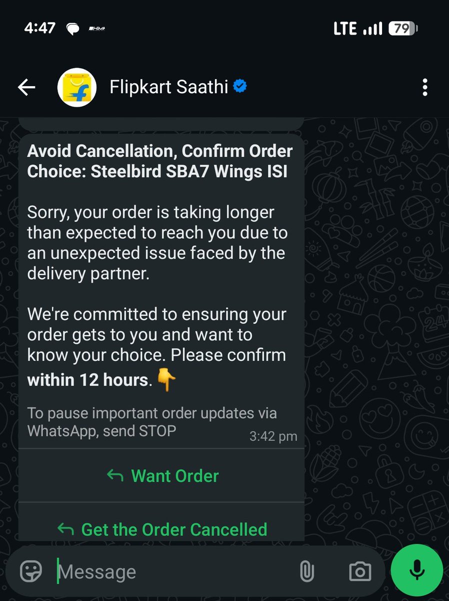 jivanchavan's tweet photo. @flipkartsupport @jagograhakjago @nch1915 This is ridiculous. First, your system schedules my delivery for a past date, and now you're asking if I even want the item? I have been chasing this for days. Stop delaying and deliver my order latest by tomorrow COB.
​@flipkartsupport @jagograhakjago @nch1915 https://t.co/W6BtRjsv0k