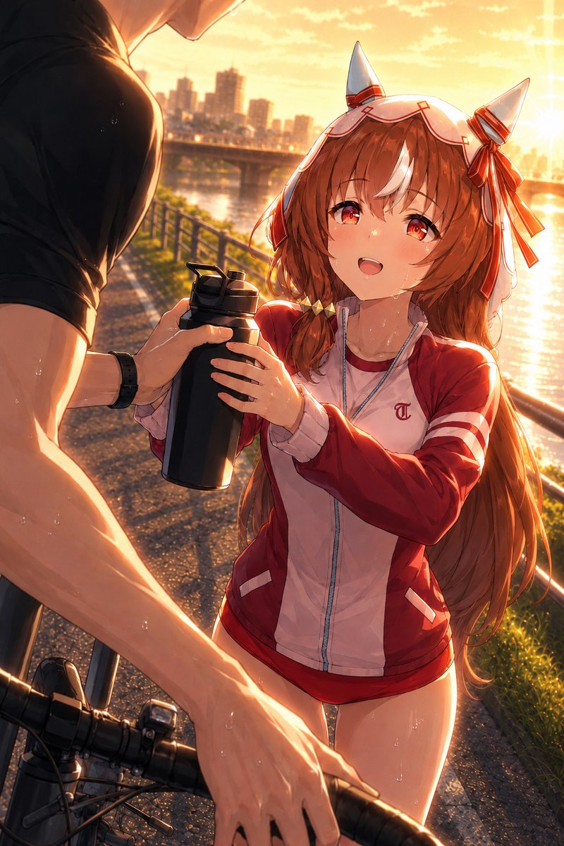 simust1118's tweet photo. トレーニング後
#ウマ娘
#スティルインラブ https://t.co/v6PEgKSi70