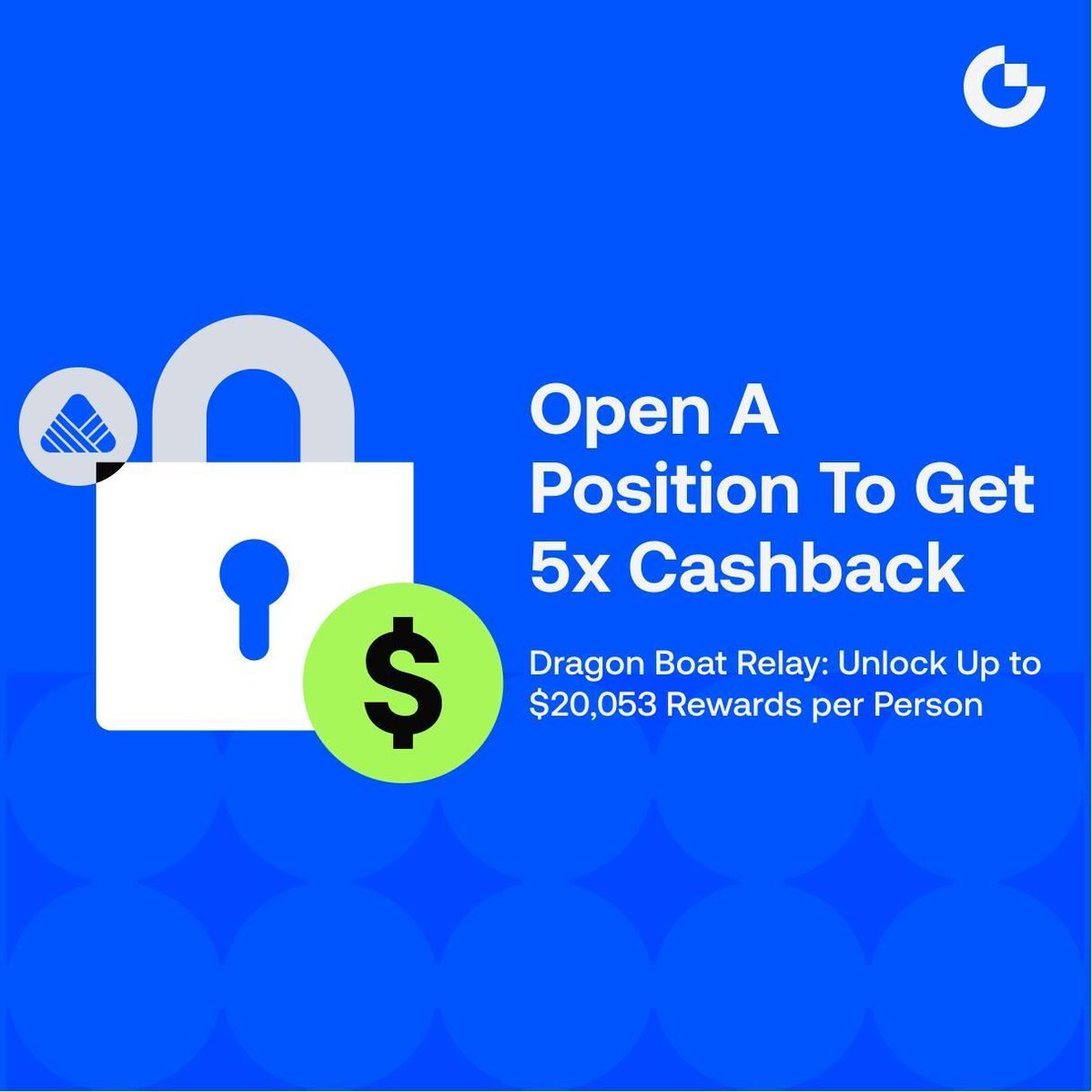 Gate_Launch's tweet photo. 🚣 Open Positions for 5x Cashback Dragon Boat Relay, Unlock Up to $20,053 per Person
Gate Futures Dragon Boat Relay kicks off today. All aboard to claim multiple rewards on a first come first served basis.

🎁 Core Benefits Overview
1. Event 1: Get 5x cashback on your first deposit of $10 or more with rewards auto credited
2. Event 2: Get a $3 cash reward on your first Futures trade with rewards auto credited
3. Event 3: Register to unlock a cash prize pool of up to $100,000

Join Now: https://t.co/O6gYOZA0Ui