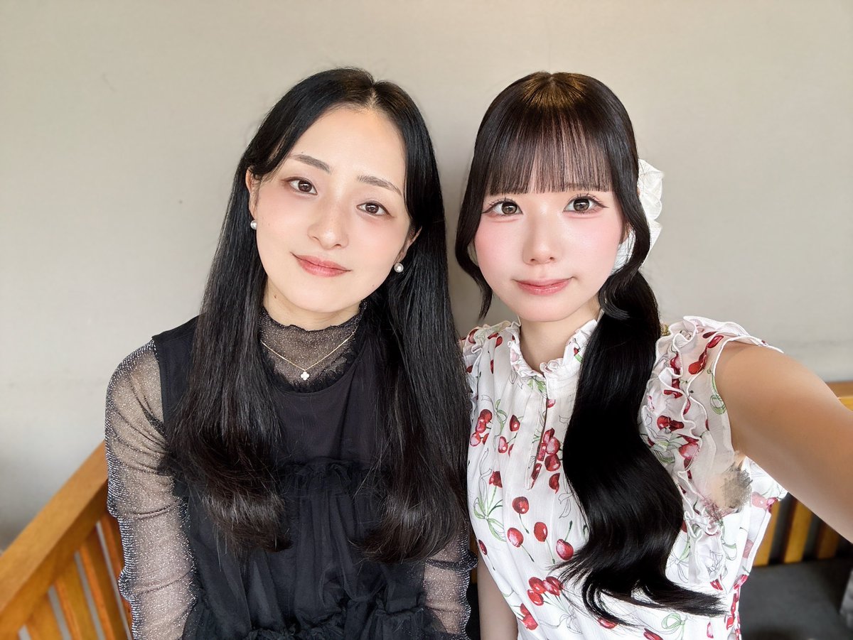 ちひろさんとパフェ活?✨沢山ｴｹﾁｬﾝと触れ合わせてもらって幸せ…そして 