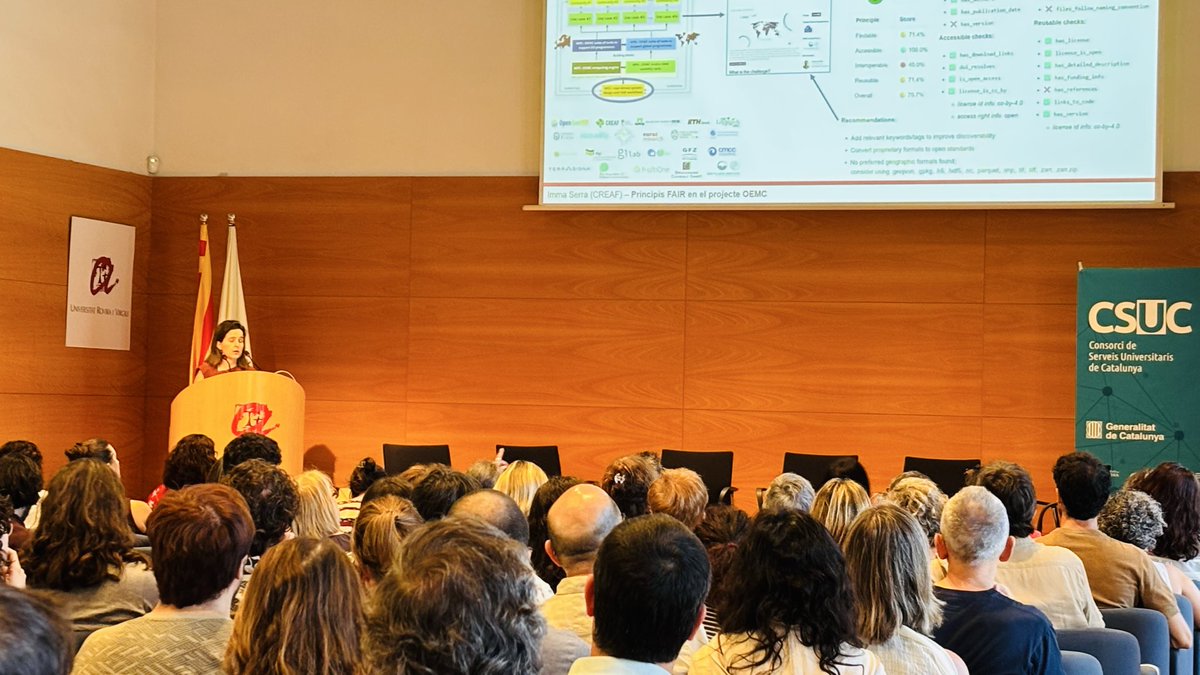 CSUC_info's tweet photo. 13 presentacions flash a la #FiraFAIRData2026 de @ICAC_cat @idibell_cat @VHIR_ @UPFBarcelona @la_UPC @BSC_CNS @UIBuniversitat @CREAF_ecologia @icn2nano @UniBarcelona UOC @irtacat @universitatURV i  el nostre company @rdelavega @CSUC_info https://t.co/FT68CbfME5