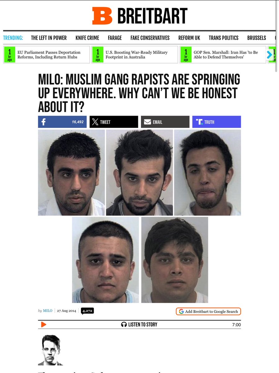 Nero's tweet photo. I’ve been reporting on grooming gangs for nearly 15 years and have never seen the establishment press meticulously avoid a subject like they do this one https://t.co/KGm4zMO6LY