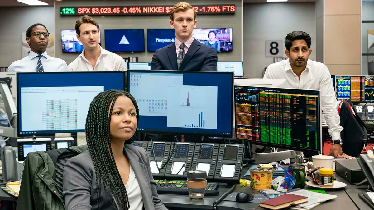 CmtiHunh1's tweet photo. Should I watch this? Looks like peak finance chaos with serious people staring at blinking screens https://t.co/iykmGW444D