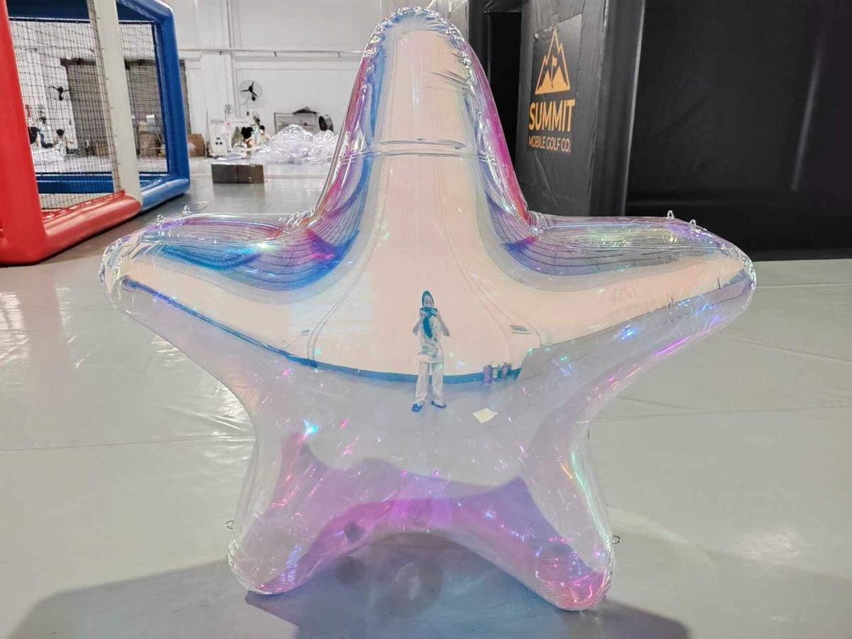 BeiLegirl's tweet photo. Shiny inflatable mirror stars ✨
#inflatablestar
#inflatableball
#inflatableadvertisingmodel
#inflatablemoon https://t.co/SyMuwwjOWW