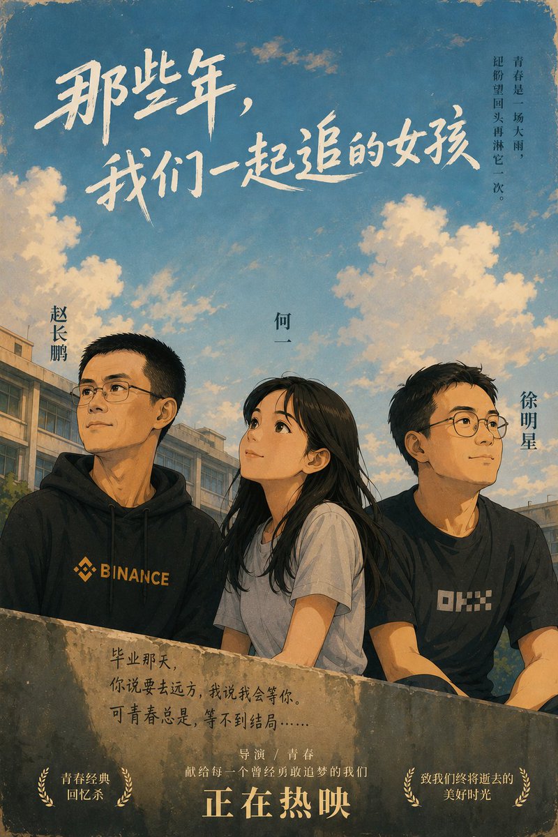 Lil4er's tweet photo. @heyibinance @lugeweb3 那些年，我们一起追的女孩🤣🤣🤣 https://t.co/CU1vgDx7dB
