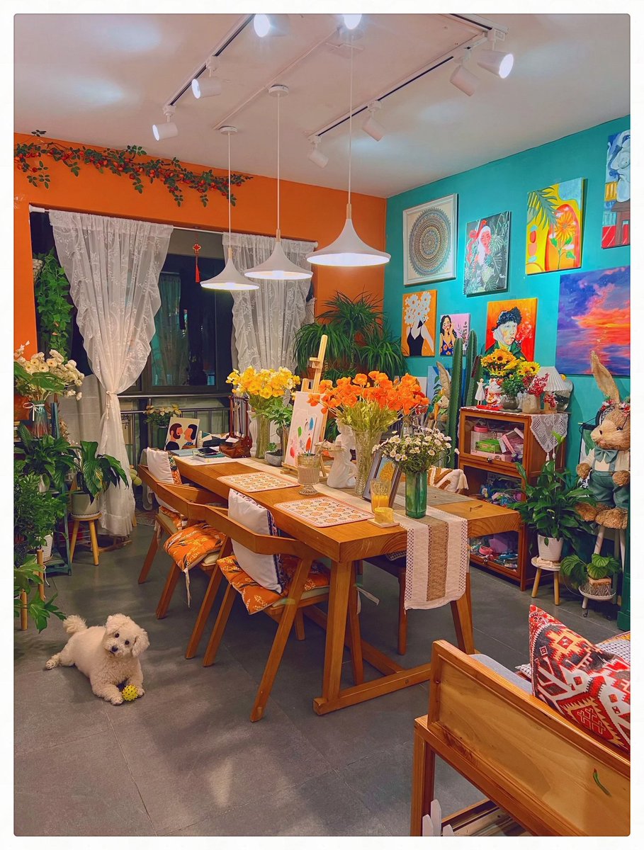 Mika9557970's tweet photo. Step into a tiny oil painting workshop today! Swirled colors, warm brushes, and a canvas waiting for your story. 1hr of pure creative calm, no experience needed https://t.co/dbyDQKvRNM