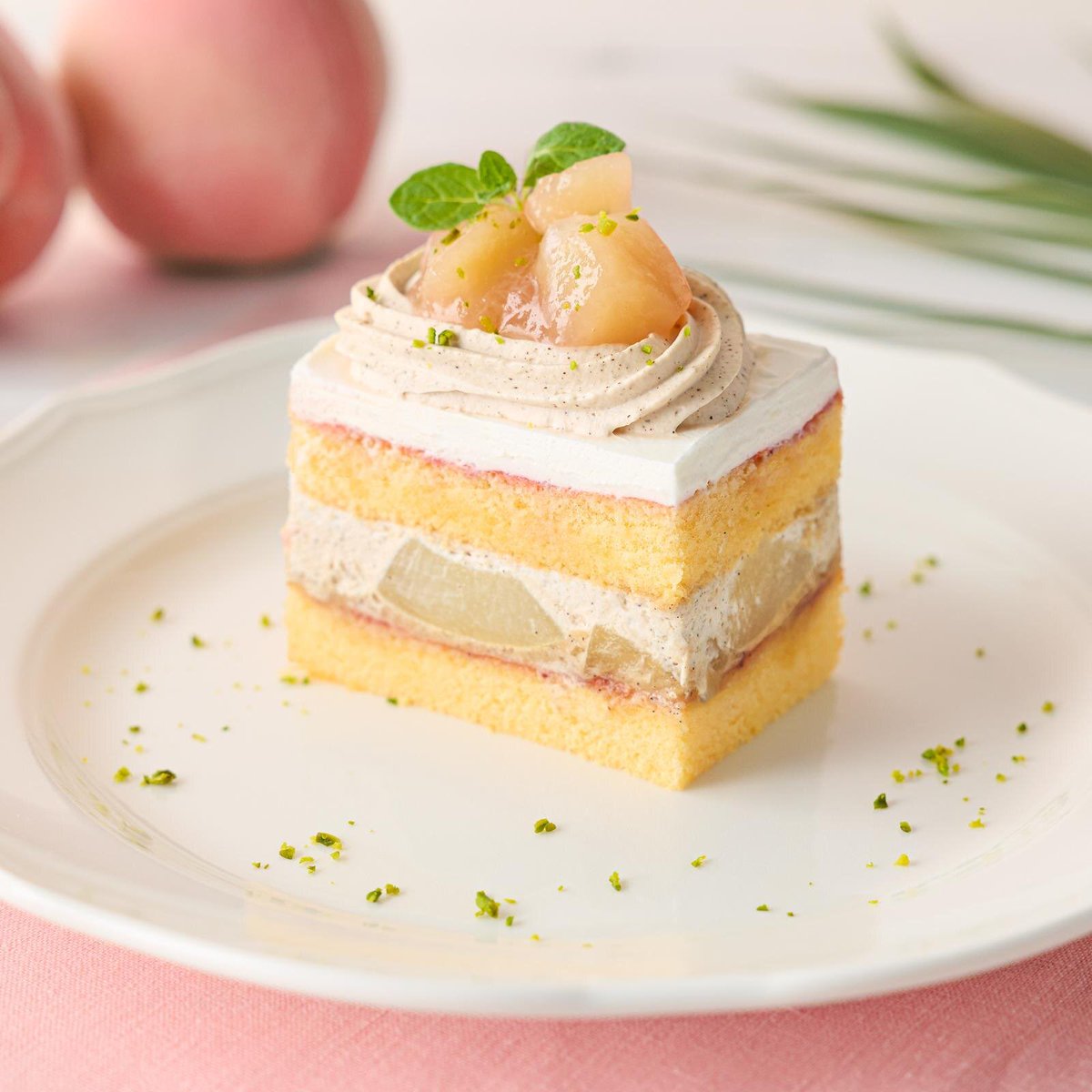 ______hnjs's tweet photo. Afternoon Tea TEAROOM
🍑白桃をテーマにした新作スイーツ＆ティー
期間🍑2026年6月25日～ https://t.co/kG7pTYbHpA