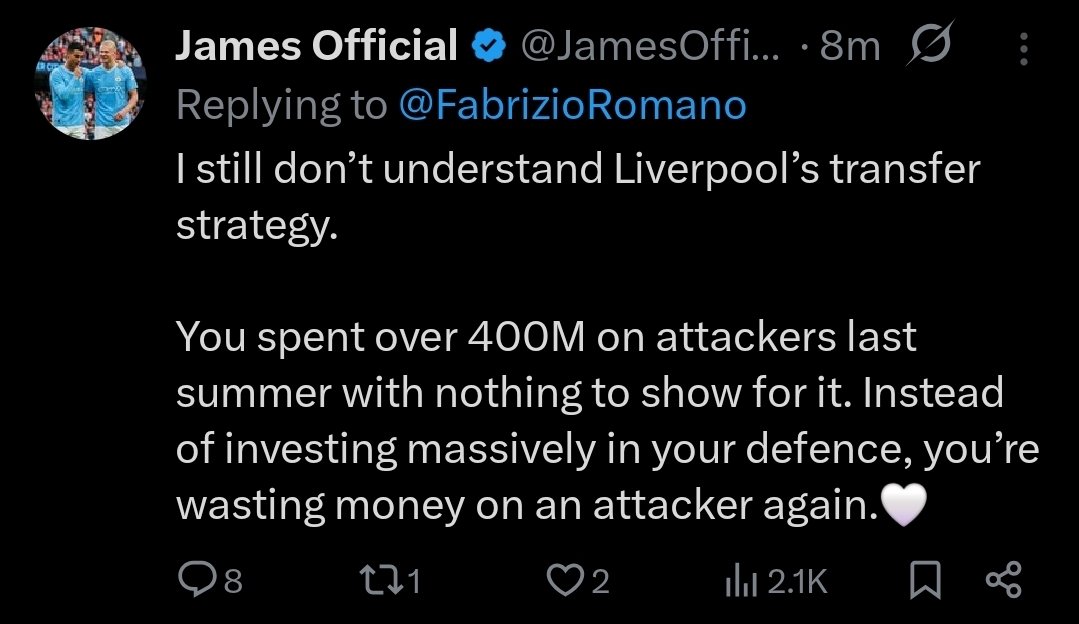 MarcDoorish's tweet photo. @tman_musa @FabrizioRomano Bot much? https://t.co/ygGb7kFNSs