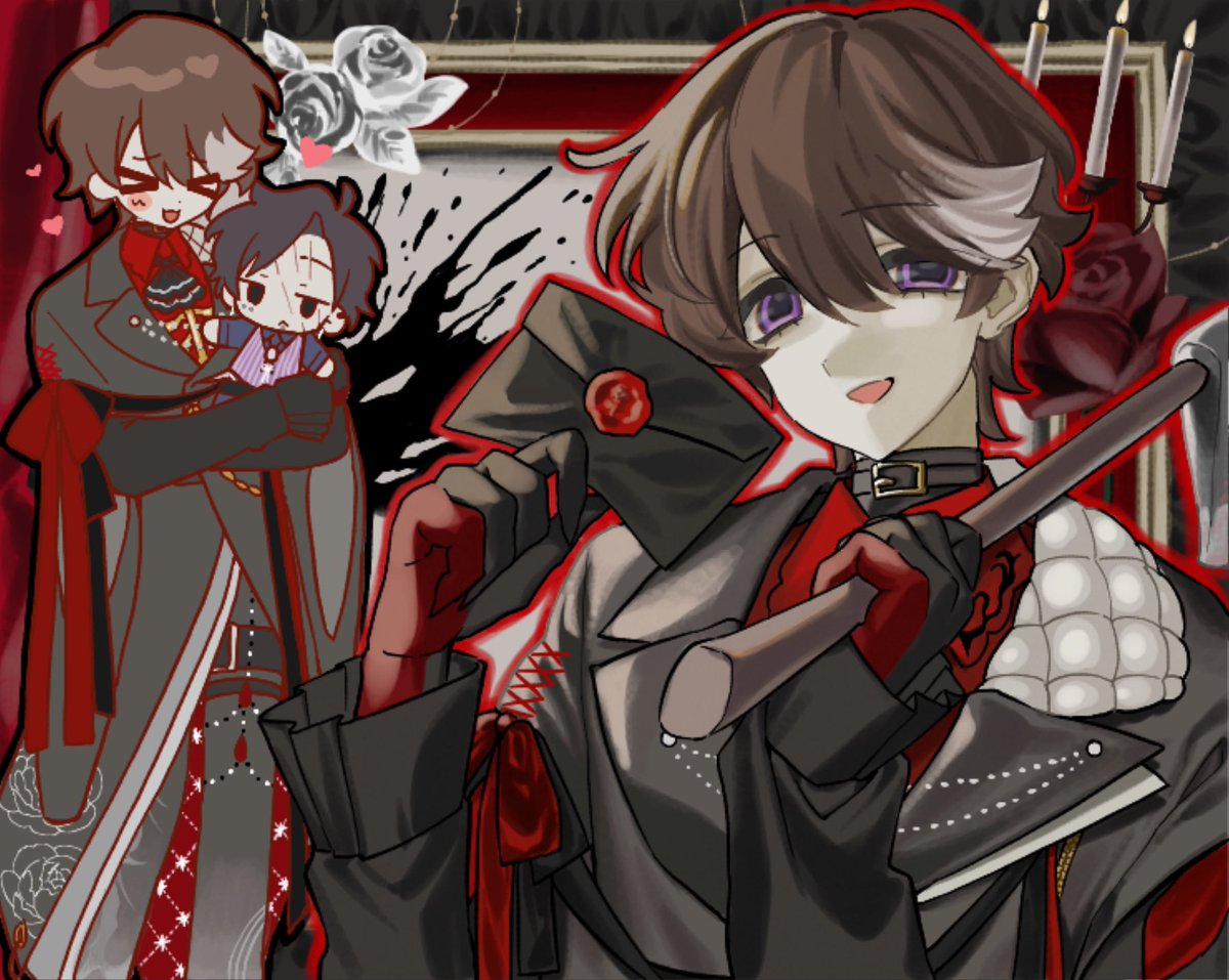 Al___1225's tweet photo. あのガチであげるものなくて、メディア欄更新の為自創作でごめんなさい
でも詰め込みというか、ちょっと上手くなった気がする https://t.co/8SdHZcrtSZ