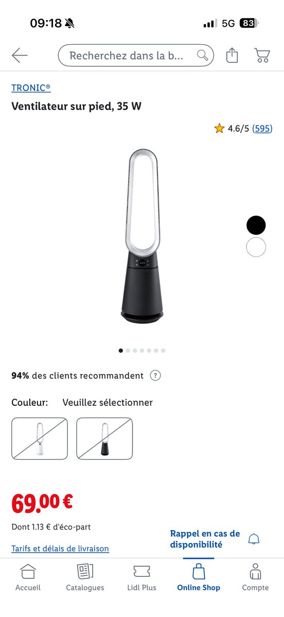 wtklpaa's tweet photo. @rosabrtt Pov il a acheté le ventilateur à 70 balle de Lidl https://t.co/cMwssOgQdZ