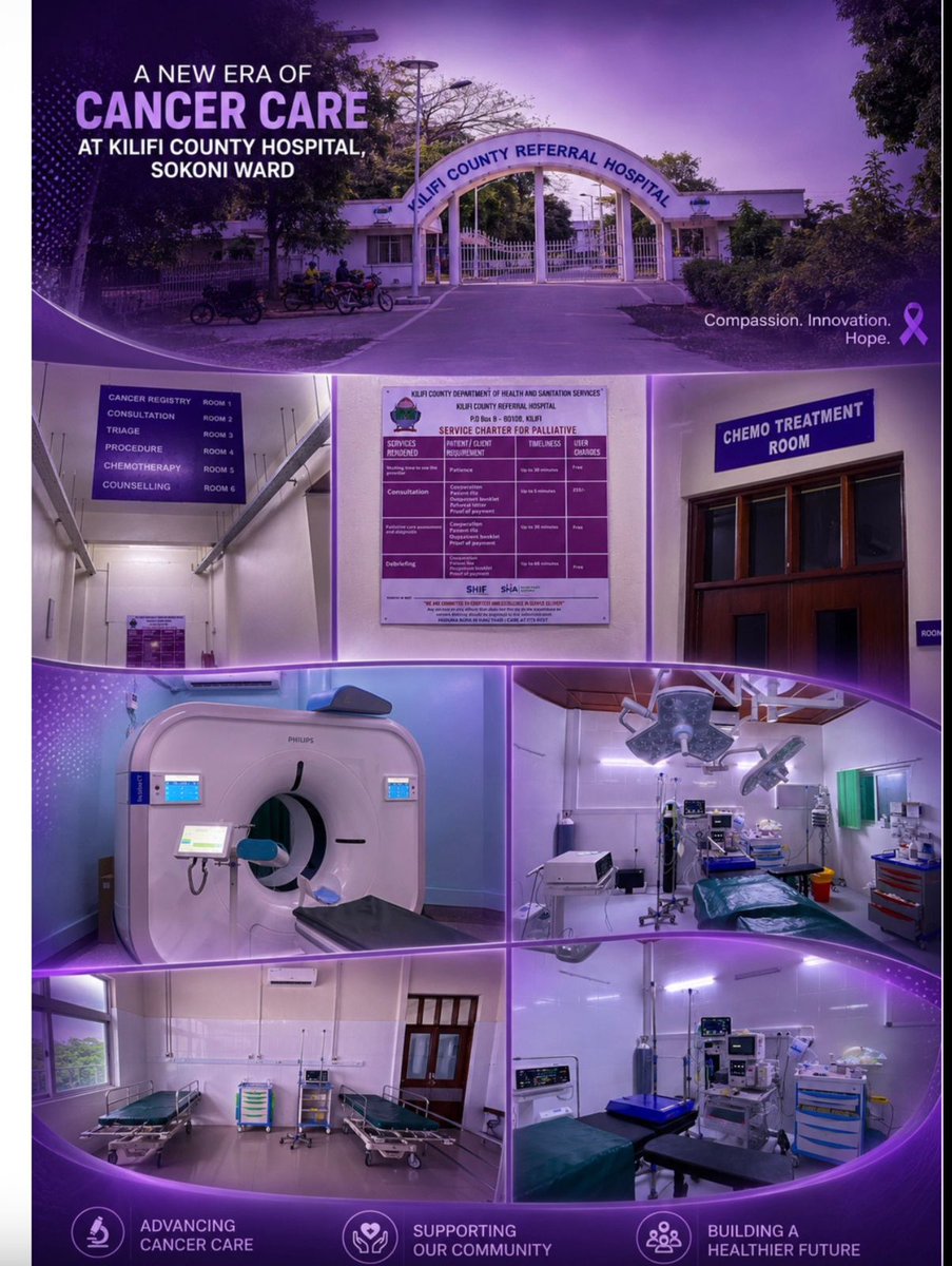 RCrim_003's tweet photo. The Kilifi Cancer Centre will save lives through early detection, improved treatment access, and comprehensive patient support. Kudos Governor @GideonMungaroM. #MungaroDelivers #KilifiCancerCentre https://t.co/orOLkpLDlw