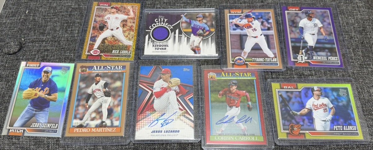 BROTHERS_KAZU さんの所で買った topps MLB2026 ベースボールseries2 
