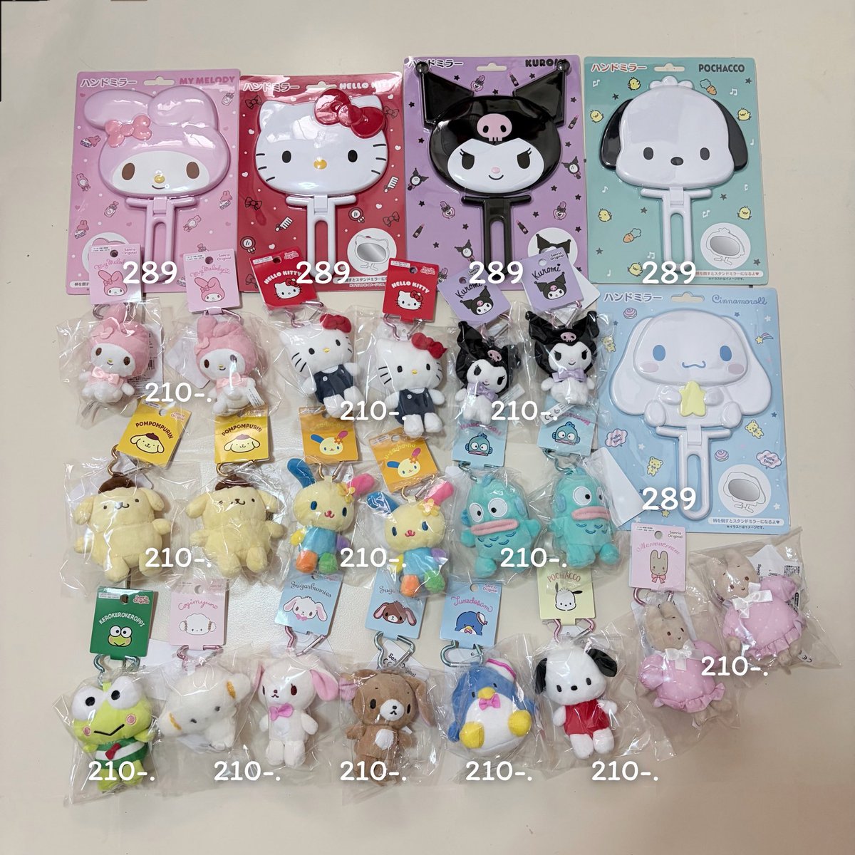 TheGkoreastore's tweet photo. 📣💥อัพเดท สินค้า sanrio พร้อมส่ง

✅ราคารวมส่งแล้ว
( 🏝️พิเศษ/ห่างไกล +20 )

💘 ชิ้นถัดไปลด10 บาท คละได้ 
(‼️เฉพาะส่งรอบเดียวกัน)

🏠🌷เพิ่มเติม/ สั่งซื้อ ทักไลน์
#กิ๊บsanrio  #ตลาดนัดซานริโอ้ #ตลาดนัดsanrio

💗 mymelody kitty kuromi cinnamon pochacco usahana https://t.co/oLe7uSRhfz