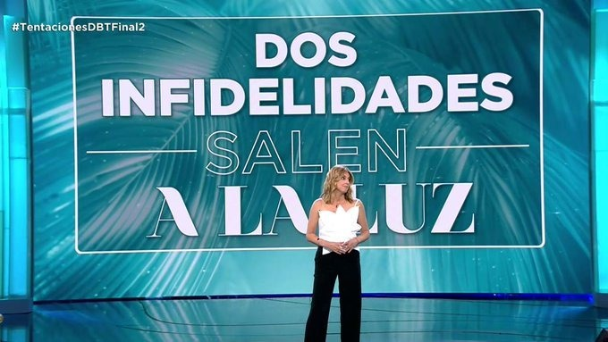 CuarzoTV's tweet photo. 🏝️✨¡#TentacionesDBTFinal2 mantiene viva la llama hasta el último momento y reúne a MÁS de 2 MILLONES de espectadores únicos!✨🏝️

📈Arranca en un 7,3% y crece +8,7 puntos hasta alcanzar un 16,0%.
👑Firma un 11,0% de share y 682.000 espectadores.
🥈Se sitúa como la segunda oferta más vista de la noche, únicamente superada por el Mundial.
🚀Mejora en +2,8 puntos la media de Telecinco y aporta un 19,5% al dato diario de la cadena.
⚔️¡Todo ello resistiendo una ocupación publicitaria del 17,2%!
🎯Conquista un 11,8% en target comercial y alcanza una fidelidad del 32,7%.

🩷¡GRACIAS!🩷