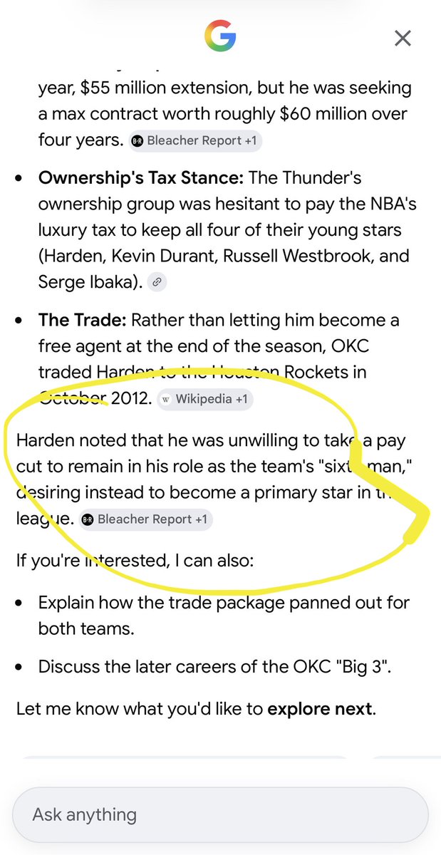 Jon_in_SoCal's tweet photo. @Momo1522299 @WillShowOut @cptdankkk You're right. It's not like Harden spoke about it with the media and it's documented. https://t.co/amnXPTZced