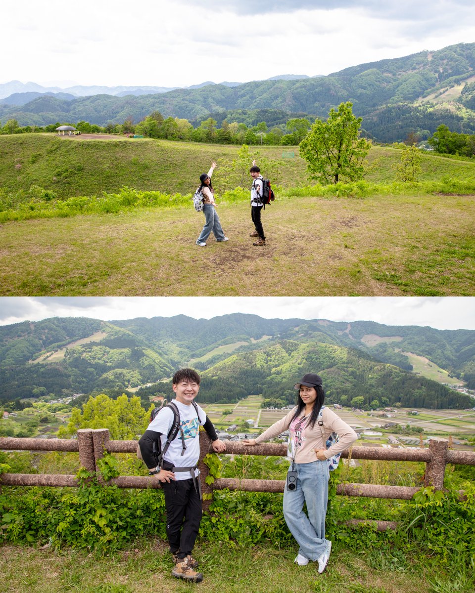 michiekikannabe's tweet photo. タイからのお客様と歩いた神鍋山🌿 Kannabe Roots “さがす” ハイクツアー＜道の駅神鍋高原 発着＞ 噴火口の縁、春の山菜、葉っぱのクラフト、ROOTS BOXランチ。 身振り手振りでも、楽しさは伝わる。国内外からのご参加をお待ちしています。
#道の駅神鍋高原 #神鍋高原 https://t.co/Srp8YsYGRq