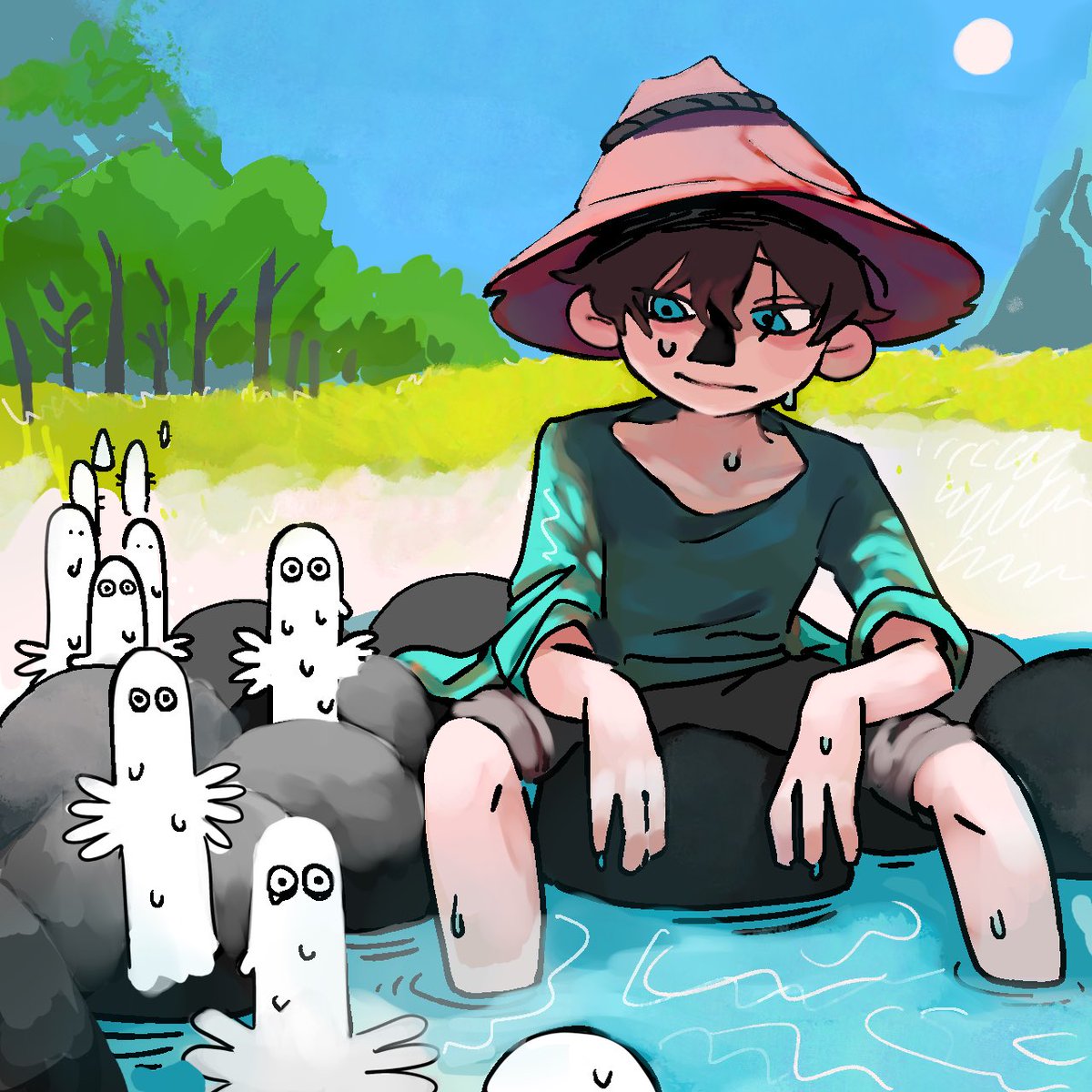 Yodaca_dayo's tweet photo. 過去絵、真夏のヨクサル https://t.co/MNr0tDMgUs