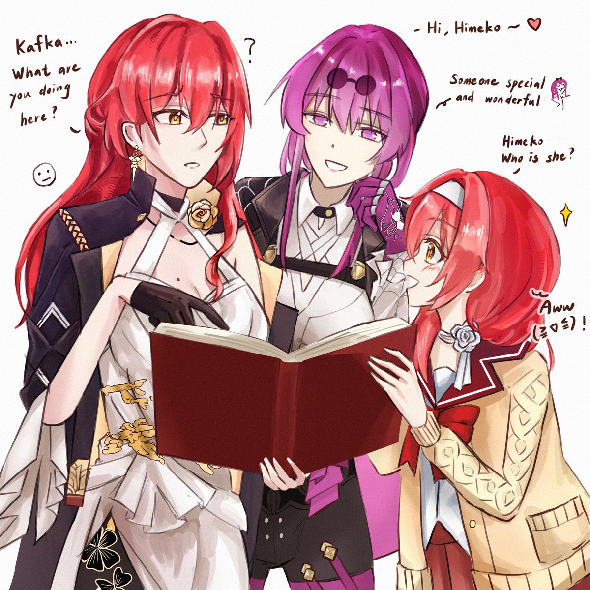 cy4n7h's tweet photo. Well...
The secret showed up.

#kafhime https://t.co/o3780KBtdJ