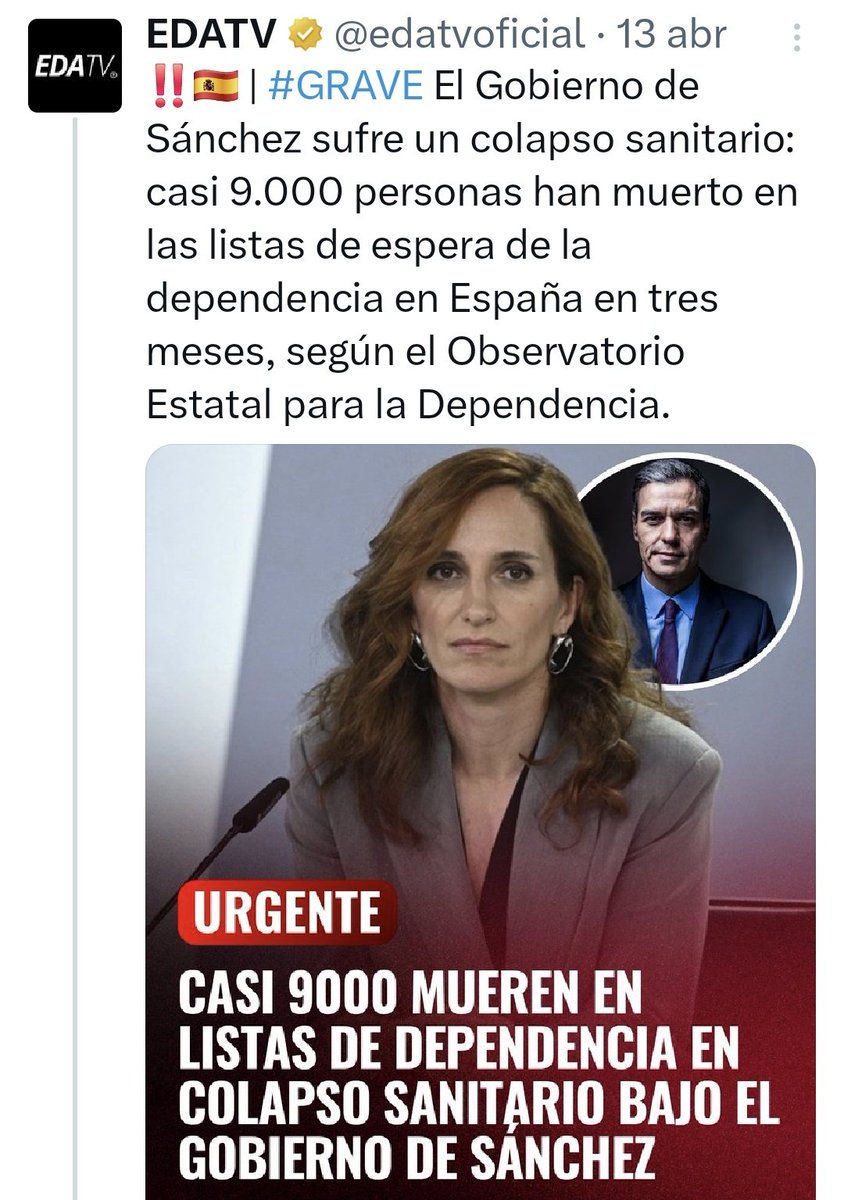 seibur_'s tweet photo. El país està preparat per absorbir més de 900.000 immigrants, a més dels seus familiars?

No hi ha prou habitatge ni capacitat per construir-ne al ritme que creix la població. Cada cop és més habitual veure persones vivint en tendes als carrers, parcs i jardins. Milers de persones difícilment trobaran mai un sostre, perquè moltes ciutats ja han superat la seva capacitat real d’absorció. Si això continua, les tensions socials i les revoltes són inevitables.

La sanitat pública està col·lapsada: llistes d’espera que no paren de créixer i malalts que moren de malalties curables mentre esperen.

El debat no és si cal una prioritat nacional, sinó si existeix una capacitat real d’acollida. Sense habitatge, serveis públics ni infraestructures suficients, les polítiques de “portes obertes” perjudica tant els qui ja hi viuen com els qui arriben. Els condemnem a la misèria i arrosseguem a tothom cap avall.

Cap a on anem?