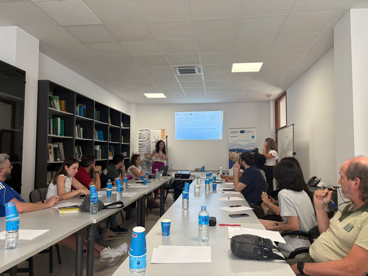 CTAndaluciaENG's tweet photo. 🌿 Our #EUproject #BIOSTARS has presented the BIOSTARS Toolbox to local stakeholders in the Aljarafe–Doñana area, bringing innovative resources and practical tools closer to rural communities.

During a workshop hosted by ADAD in Pilas (Spain), CTA shared the latest project developments and facilitated discussions on the challenges and opportunities shaping the future of circular bioeconomy in the region.

🤝 The insights gathered will help us further adapt BIOSTARS solutions to local needs and strengthen rural innovation ecosystems.

🔗 Learn more 👉https://t.co/CuLVqM6vhb

#BIOSTARS #RuralInnovation #Bioeconomy #StartupVillages #CircularEconomy #EUProjects #InterregEuroMED