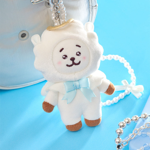 58percent2's tweet photo. BT21 RJ Angel and Villain Angel Doll Keyring

🛒ราคา 300.-  (มัดจำได้ 150.- ) ราคาปกติ 550.-

⛴️ส่งกลับเรือ 
📦ค่าจัดส่งในไทย 45 บาท

#ตลาดนัดบังทัน #ตลาดนัดBTS https://t.co/bqycSMD78T